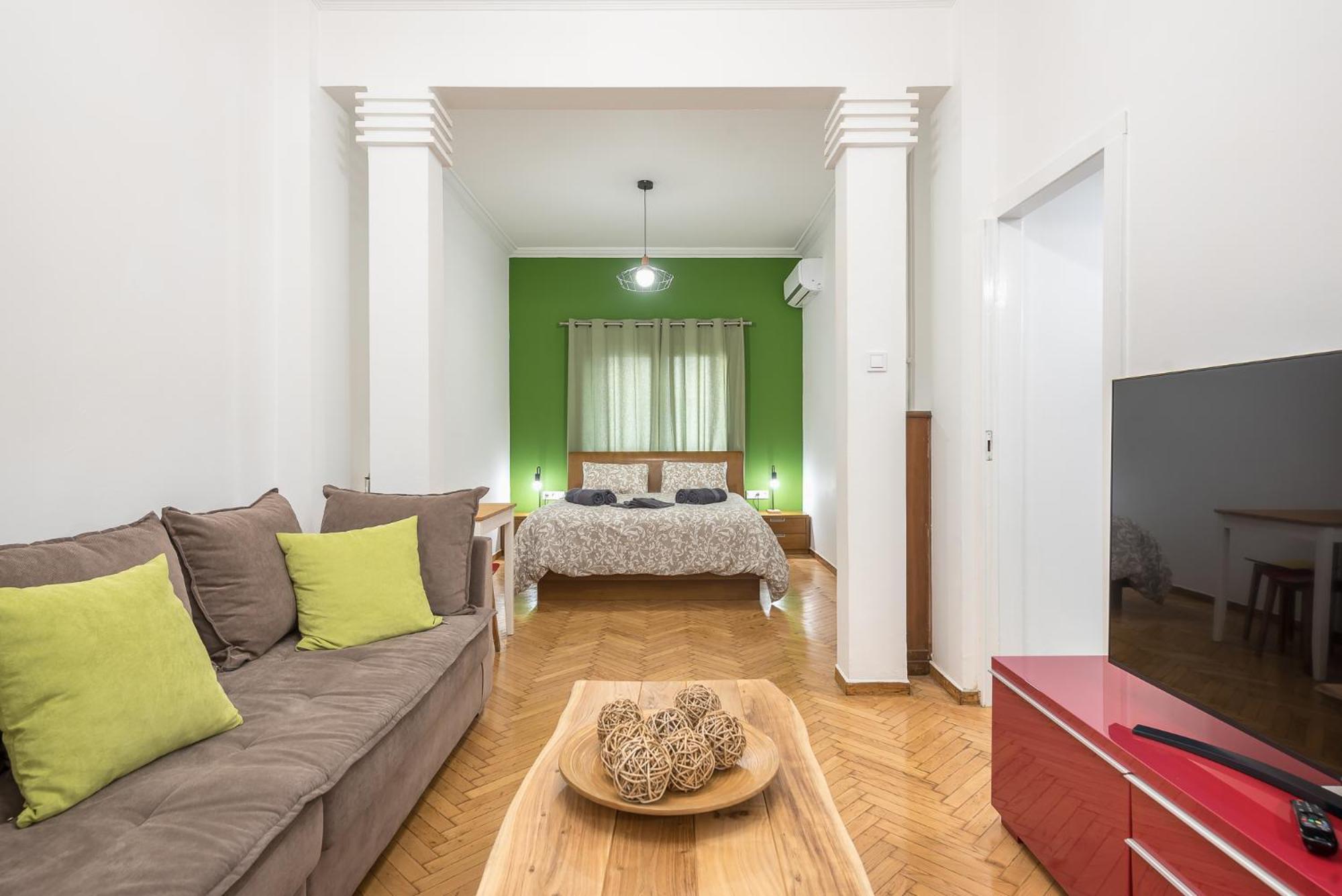 Stylish Luxury Apartment At Ampelokipi Metro Station Athena Bagian luar foto