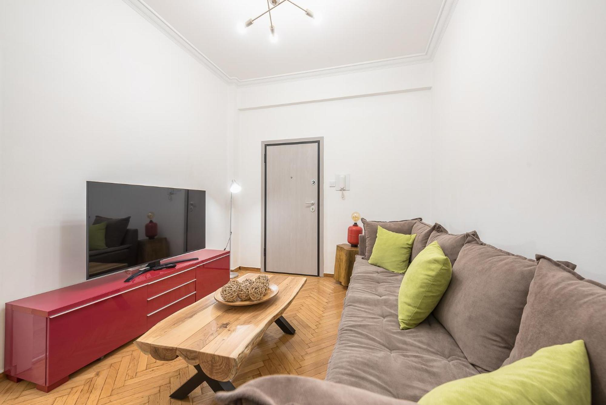 Stylish Luxury Apartment At Ampelokipi Metro Station Athena Bagian luar foto
