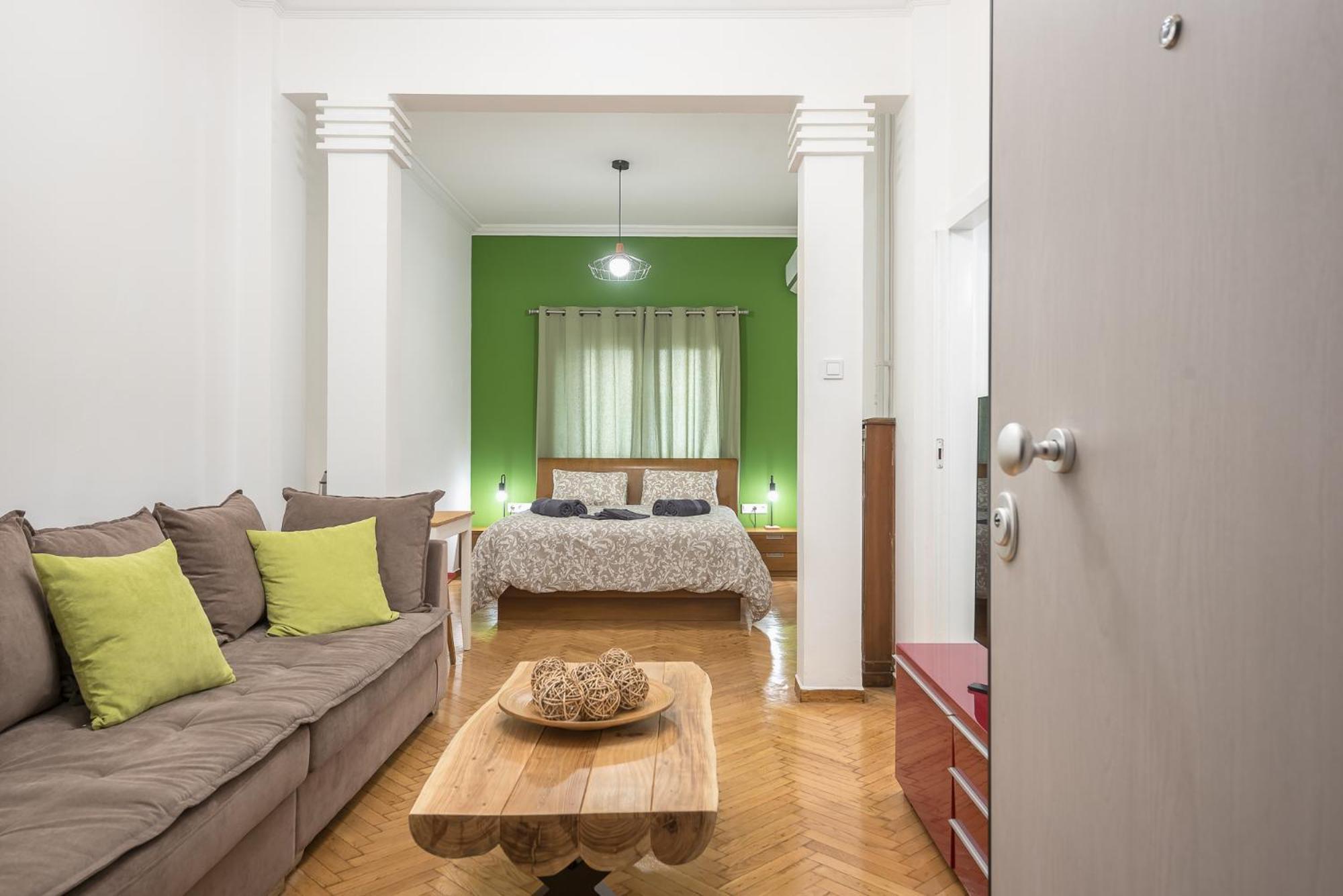Stylish Luxury Apartment At Ampelokipi Metro Station Athena Bagian luar foto